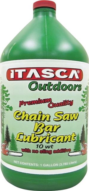 Warren 702277W10 Chain Bar Lubricant, Amber/Brown Green, 400 deg F Flash, 1 gal