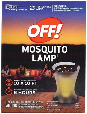 OFF! 76087 Mosquito Repellent Lamp, Pack of 4
