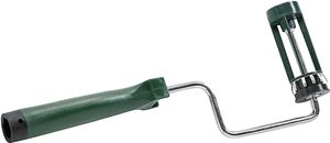 Wooster R017-4 Roller Frame, 4 in L Roller, Polypropylene Handle, Threaded Handle, Green Handle