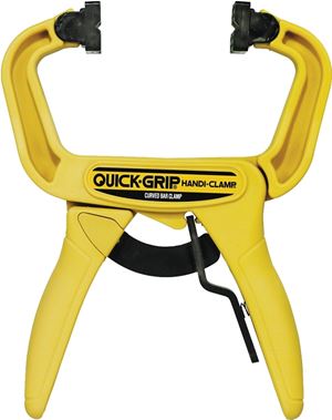 Irwin 59200CD Handi-Clamp, 75 lb Clamping, 2 in Max Opening Size, 2 in D Throat, Resin Body, Pack of 12