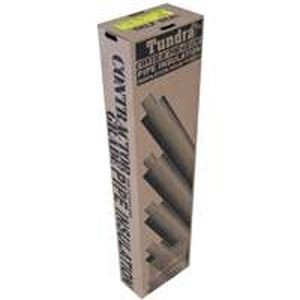 Quick R 71181T Pipe Insulation, 1-1/8 in ID x 2-5/8 in OD Dia, 6 ft L, Polyolefin, Charcoal, Pack of 17