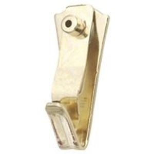 OOK 53100 Tremor Hanger, 20 lb, Steel, Brass, Gold, Pack of 12