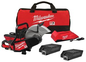 Milwaukee MX FUEL Series MXF315-2XC Cut-Off Saw Kit, Battery Included, 14 in Dia Blade, 5370 rpm Speed