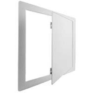 Karp HA88 Access Door, 8 in W, Styrene Plastic, White