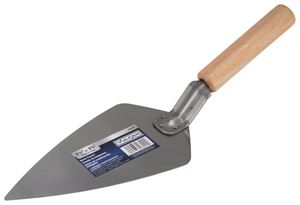 Vulcan PT-120253L Masonry Trowel, 7-1/2 in L Blade, 3.75 in W Blade, Comfort Grip Handle