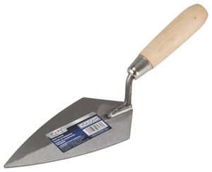 Vulcan DYT10503L Brick Trowel, 7 in L Blade, 3.5 in W Blade, Steel Blade, Ergonomic Handle