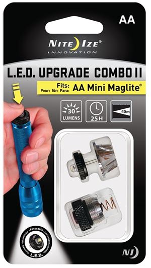 Nite Ize LUC2-07 Combo Upgrade Kit II, LED Lamp, 30 Lumens