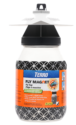 Terro Fly Magnet T380 Fly Trap with Bait, Solid, 1 qt