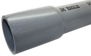 JM Eagle 67546 Conduit, 3 in, 10 ft L, SCH 80, PVC