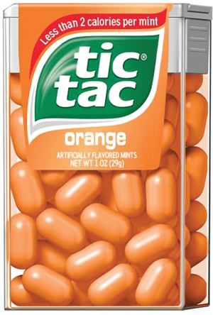 Tic Tac TTBIGO12 Fresh Mint, Orange Flavor, 1 oz, Pack of 12