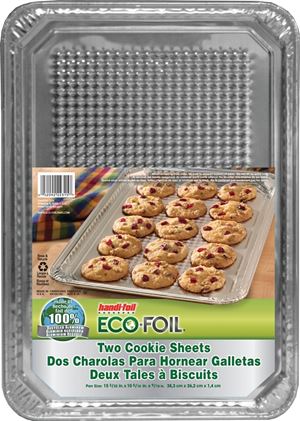 Handi-Foil 22315TL-15 Cookie Sheet, 16-1/2 in L, 11-1/2 in W, Aluminum, Pack of 15