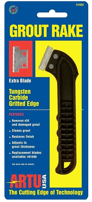 ARTU 01695 Grout Rake, Tungsten Carbide Blade