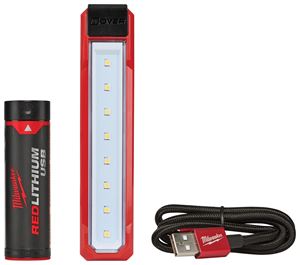 Milwaukee 2112-21 Rechargeable Pocket Flood Light, 4 VDC, LED Lamp, 445 Lumens