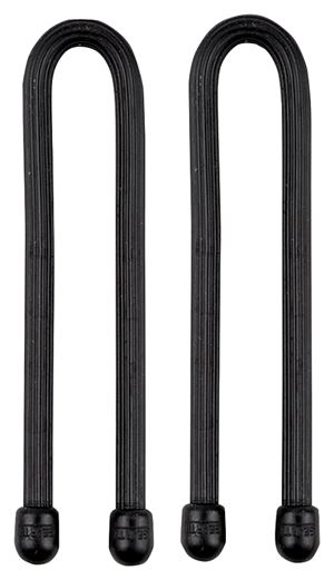 Gear Tie GT6-2PK-01 Twist Tie, Rubber, Black