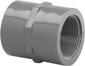 Lasco 830007BC Pipe Coupling, 3/4 in, FIP, PVC, SCH 80 Schedule