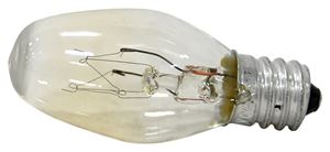 Sylvania 13543 Incandescent Lamp, 7 W, Candelabra E12 Lamp Base, 2850 K Color Temp, 3000 hr Average Life