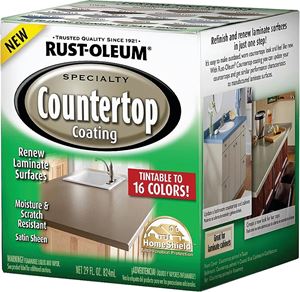 Rust-Oleum 246068 Countertop Paint, Liquid, Solvent-Like, 824 mL, Pack of 2