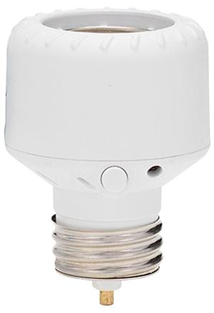 Westek SLC6CBC-4 Light Control Socket, 100 W, CFL/Incandescent/LED Lamp, White