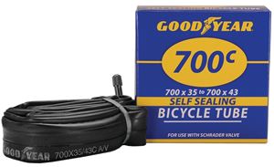 Kent 95203 Bicycle Tube, Self-Sealing, For: 700c x 35 to 43 in W Bicycle Tires