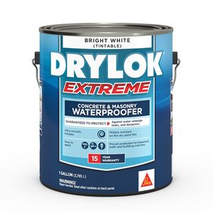 UGL DRYLOK EXTREME Series 28613 Masonry Waterproofer, White, Liquid, 1 gal Pail, Pack of 2