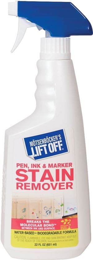 Motsenbocker's Lift Off 409-01 Stain Remover, 22 oz, Liquid, Mild, Clear