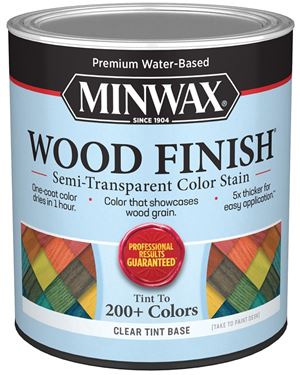 Minwax 117200000 Wood Stain, Semi-Transparent, Clear Tint, Liquid, 32 fl-oz, Pack of 4