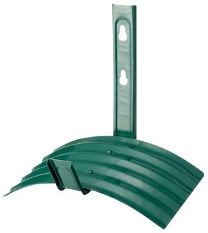 Landscapers Select GB-5227-3L Hose Hanger, 60 ft Capacity, Metal, Matte Green, Powder-Coated, Wall Mounting