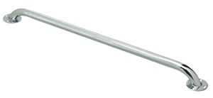 Medline G5-024CRX1 Bath Safety Grab Bar, 300 lb, Steel, Chrome, Wall