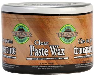 Trewax 887101016 Paste Wax, Clear, Paste, 12.35 oz, Can