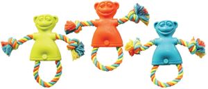 Chomper WB15502 Dog Toy, L, Monkey, Thermoplastic Rubber