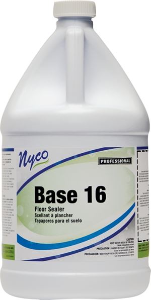 nyco NL140-G4 Floor Sealer, Opaque White, 128 oz Pail, Pack of 4