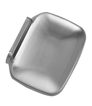 Boston Harbor 3659-07-SOU Soap Dish, Wall Mounting, Zinc, Brushed Nickel Finish