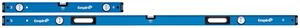 Empire True Blue Series EM75JAMB Magnetic Jamb Set, 32, 78 in L, 3-Vial, 1-Hang Hole, Magnetic, Aluminum, Blue