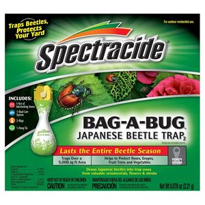 Spectracide 56901 Japanese Beetle Trap, Solid, Floral, Yellow