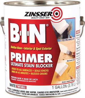 Zinsser 00901 Primer, White, 1 gal, Pack of 2