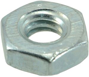 Midwest Fastener 03750 Machine Nut, Coarse Thread, 10-24 Thread, Zinc, Zinc