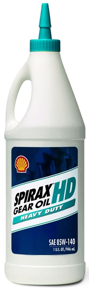 Spirax 550043590/091 Gear Oil, 80W-140, 1 qt