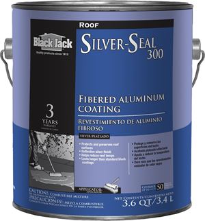 Gardner 6211-GA Roof Coating, Aluminum, 3.4 L Pail, Liquid