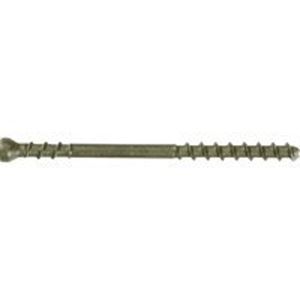 Camo 345148 Deck Screw, #7 Thread, 2-3/8 in L, Trim Head, Star Drive, Carbon Steel, ProTech-Coated, 350/PK