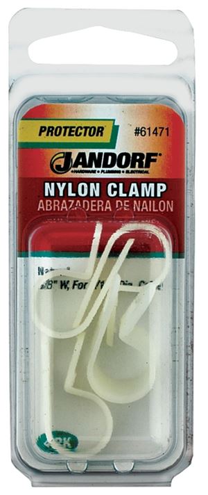 Jandorf 61471 Cable Clamp, Nylon, Natural