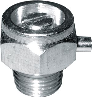 Plumb Pak PP10-8SN Coin Air Valve, Metal, Satin Nickel