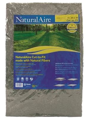 NaturalAire SM1006 Air Filter, 20 in L, 30 in W, 4 MERV, Synthetic Roll Frame