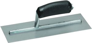 Marshalltown FT114P Finishing Trowel, 11 in L Blade, 4-1/2 in W Blade, Steel Blade, Curved Handle, Plastic Handle