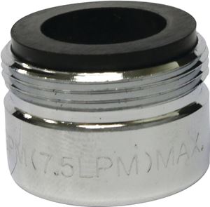 Plumb Pak PP800-10 Faucet Aerator, 13/16-27 Male, Chrome Plated