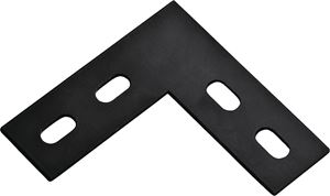 National Hardware 1175BC Series N351-505 Corner Brace, 6-1/2 in L, 1-1/2 in W, 1-1/2 in H, Steel, Powder-Coated