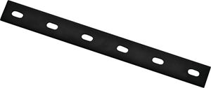 National Hardware N351-457 Mending Plate, 14 in L, 1-1/2 in W, 5/16 Gauge, Steel, Powder-Coated, Carriage Bolt Mounting