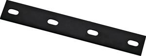 National Hardware N351-456 Mending Plate, 10 in L, 1-1/2 in W, 5/16 Gauge, Steel, Powder-Coated, Carriage Bolt Mounting