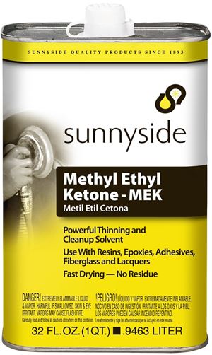 THINNER MTHYL ETHYL KETONE 1QT, Pack of 6