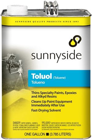 THINNER TOLUOL LIQUID 1GA, Pack of 2