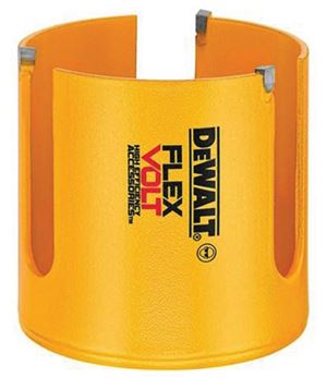 DEWALT DWAFV02916 Hole Saw, 2-9/16 in Dia, 2-1/4 in D Cutting, 3 TPI, Carbide Cutting Edge